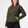 Khaki women's quilted jacket HELLY HANSEN - Women