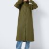 Khaki women's waterproof coat Noisy May Sky - women