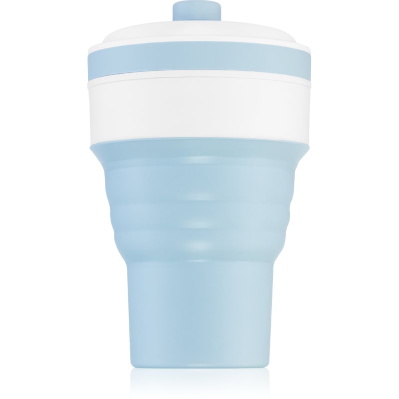 KidPro Collapsible Mug bögre szívószállal Blue 350 ml-Ár