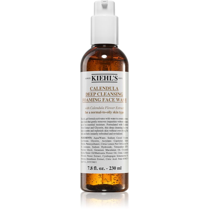 Kiehl's Calendula Deep Cleansing Foaming Face Wash arcgél mélytisztításhoz 230 ml-Ár