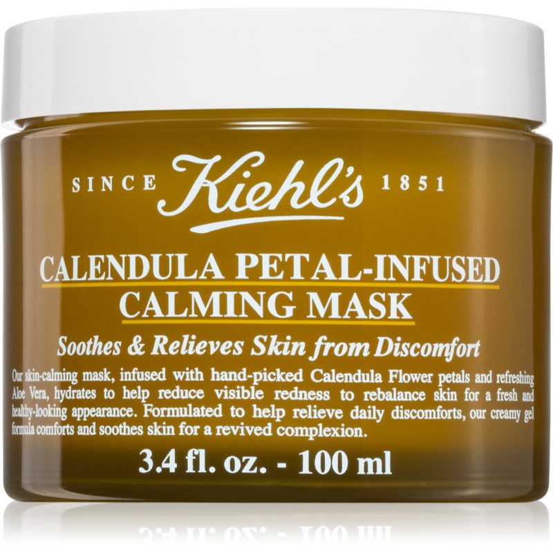 Kiehl's Calendula Petal-Infused Calming Mask hidratáló arcmaszk minden bőrtípusra 100 ml-Ár