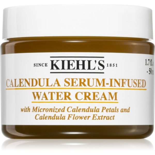 Kiehl's Calendula Serum-Infused Water Cream könnyű hidratáló nappali krém minden bőrtípusra