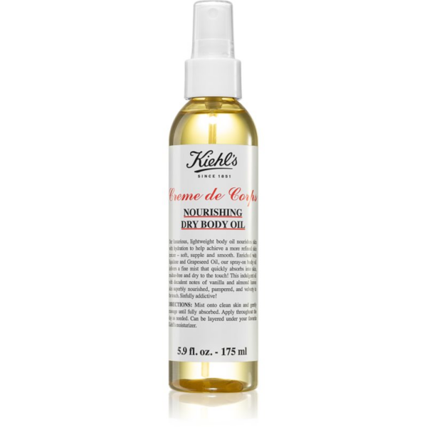 Kiehl's Creme de Corps Nourishing Dry Body Oil tápláló száraz olaj testre 175 ml-Ár