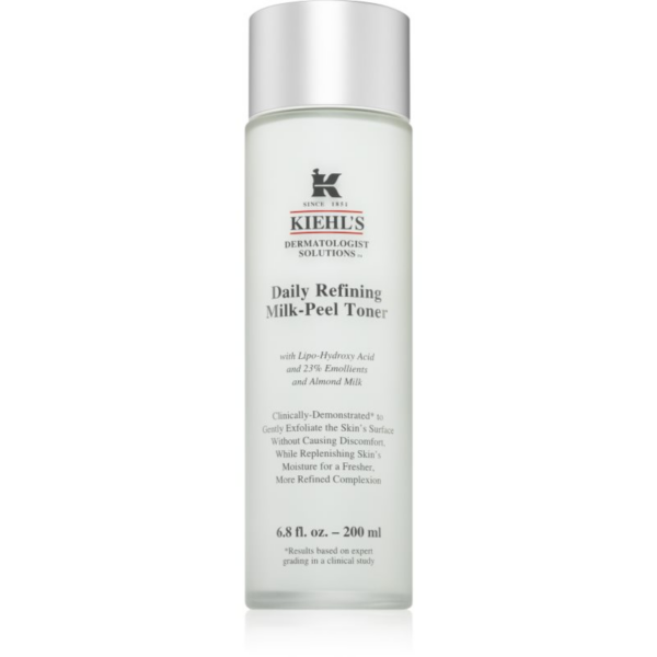 Kiehl's Daily Refining Milk-Peel Toner gyengéd bőrhámlasztó tonik minden bőrtípusra
