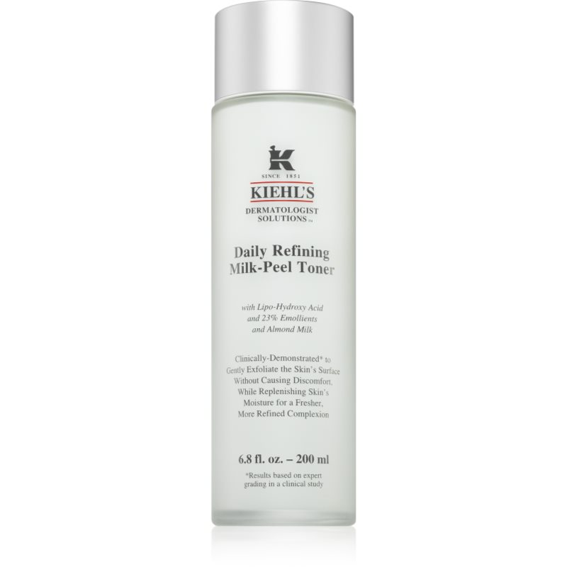 Kiehl's Daily Refining Milk-Peel Toner gyengéd bőrhámlasztó tonik minden bőrtípusra