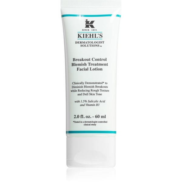 Kiehl's Dermatologist Solutions Breakout Control Blemish Treatment Facial Lotion megelőző ápolás pattanások ellen 60 ml-Ár