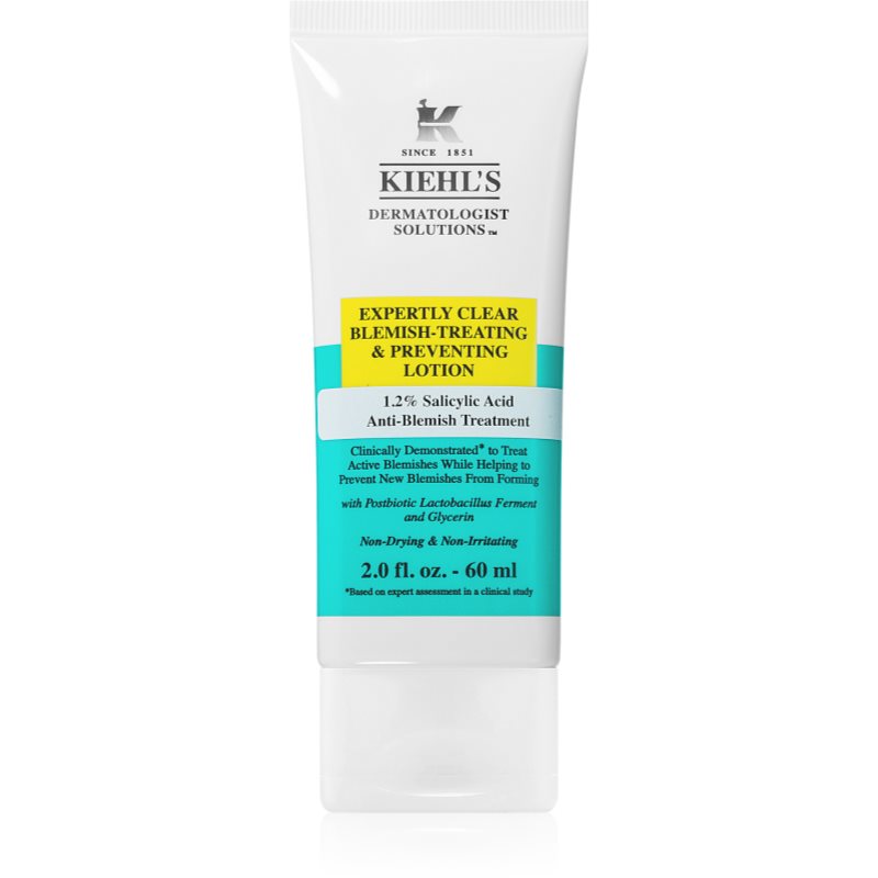 Kiehl's Dermatologist Solutions Expertly Clear Blemish-Treating & Preventing Lotion arckrém az aknés bőrre hölgyeknek 60 ml-Ár