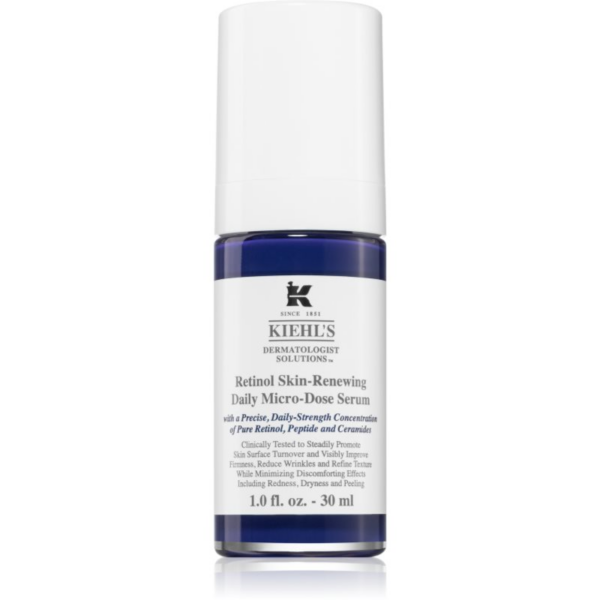 Kiehl's Dermatologist Solutions Retinol Skin-Renewing Daily Micro-Dose Serum ránctalanító retinol szérum minden bőrtípusra