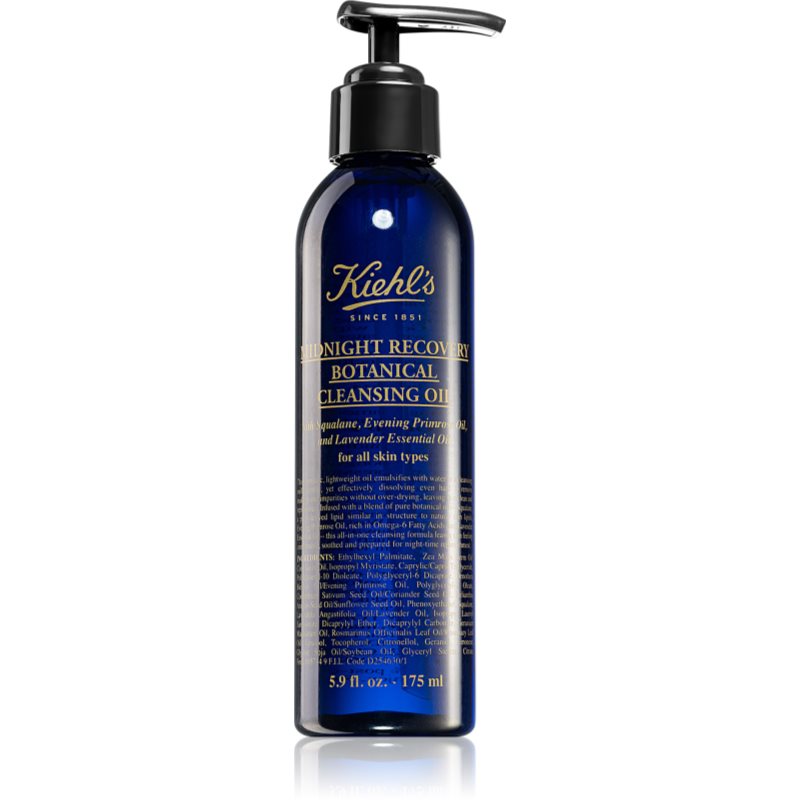 Kiehl's Midnight Recovery Botanical Cleansing Oil sminklemosó olaj minden bőrtípusra