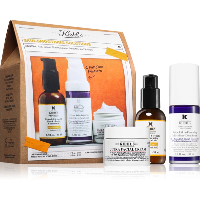 Kiehl's Skin Smoothing Solution ajándékszett hölgyeknek