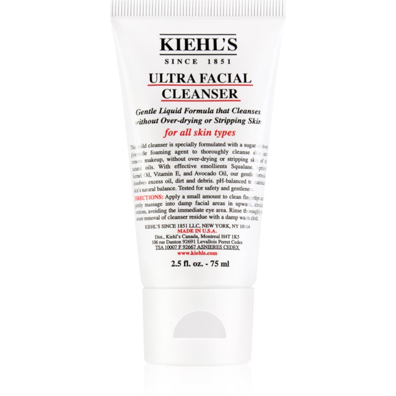 Kiehl's Ultra Facial Cleanser lágy tisztító gél minden bőrtípusra 75 ml-Ár