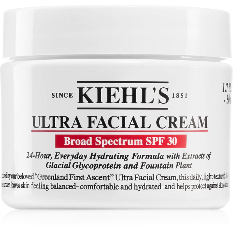 Kiehl's Ultra Facial Cream könnyű hidratáló nappali krém SPF 30 50 ml-Ár