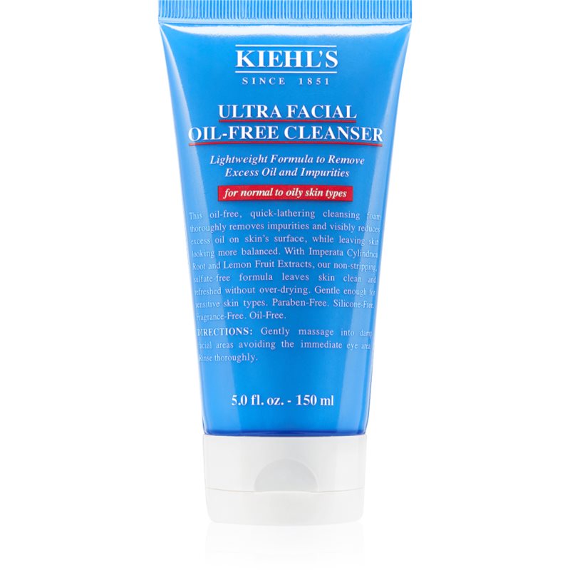Kiehl's Ultra Facial Oil-Free Cleanser frissítő tisztító hab normál és zsíros bőrre 150 ml-Ár