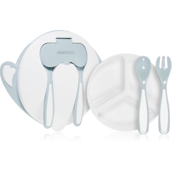 Kikkaboo Baby Bowl 4 in 1 tál 4 in 1 6 m+ Blue 1 db-Ár