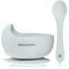 Kikkaboo Silicone Bowl with Spoon szilikon tálka kanállal 4 m+ Blue 2 db-Ár
