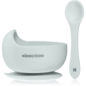 Kikkaboo Silicone Bowl with Spoon szilikon tálka kanállal 4 m+ Blue 2 db-Ár