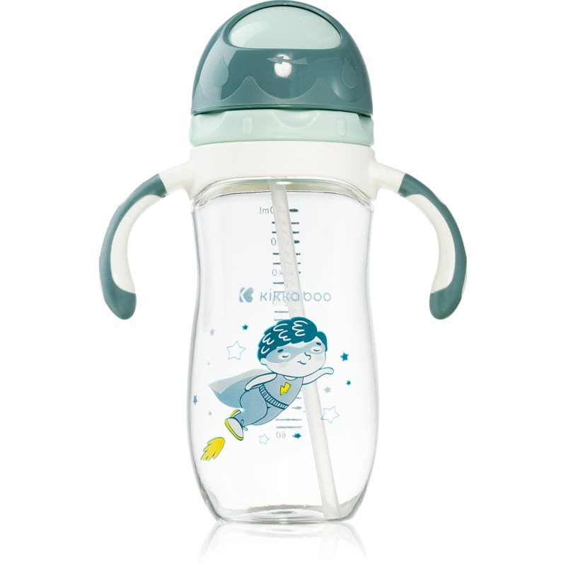 Kikkaboo Sippy Cup with Straw bögre szívószállal 12 m+ Superboy 300 ml-Ár
