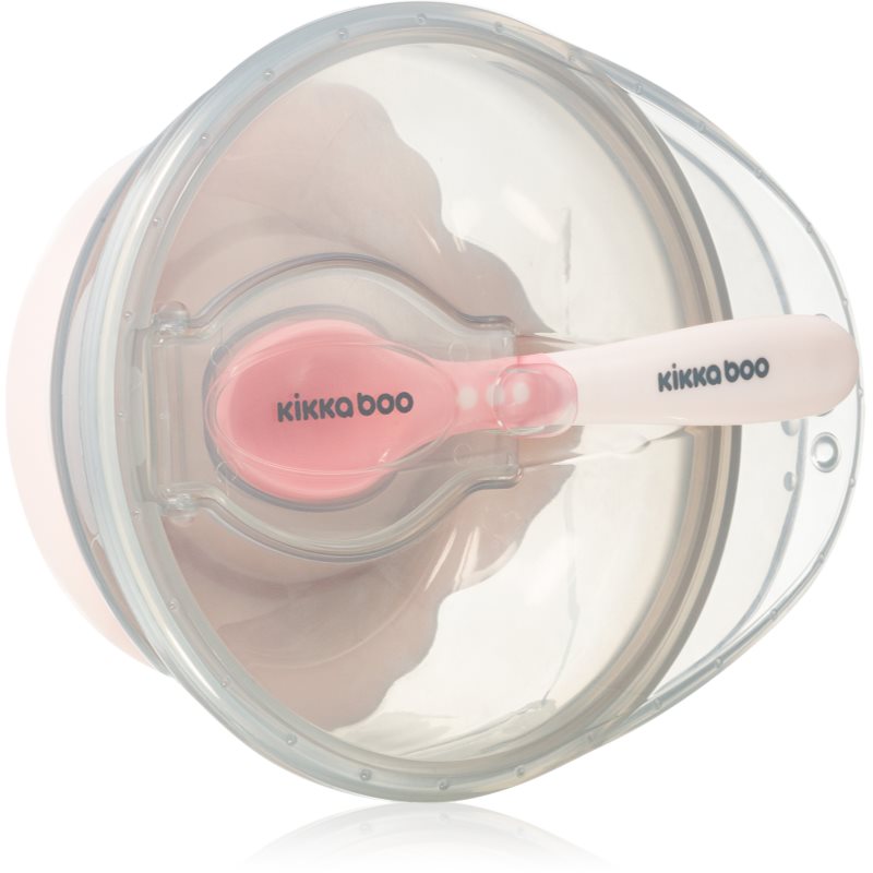 Kikkaboo Suction Bowl with Spoon tál kanállal kupakkal 4 m+ Pink 1 db-Ár
