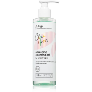 Kilig Clean & Fresh Refreshing tisztító gél az arcra 250 ml-Ár