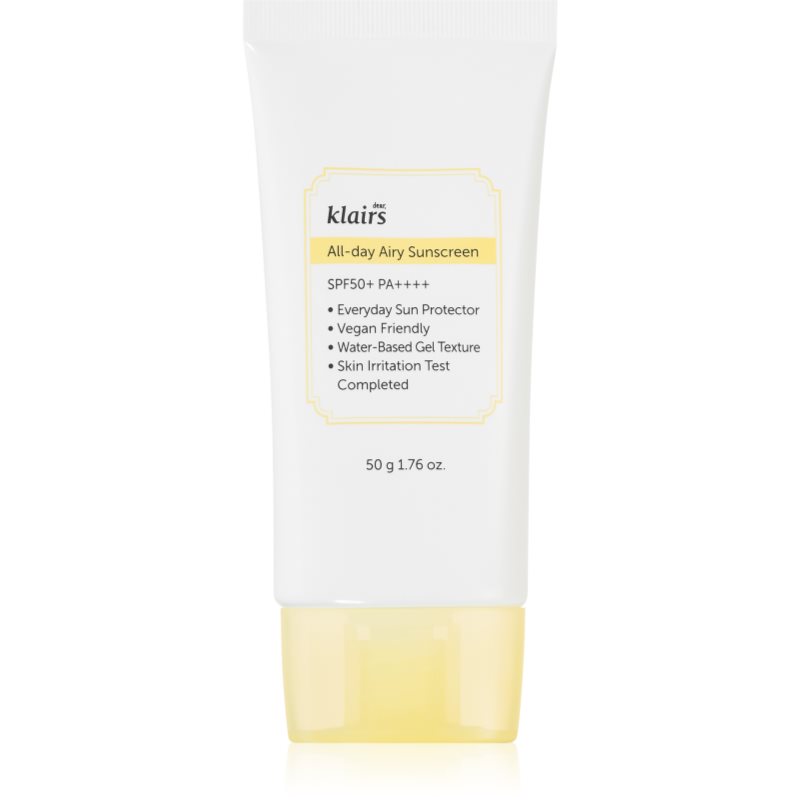 Klairs All-day Airy Sunscreen könnyed védő géles krém SPF 50+ 50 g-Ár