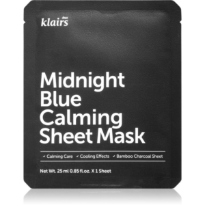 Klairs Midnight Blue Calming Sheet Mask nyugtató hatású gézmaszk 25 ml-Ár