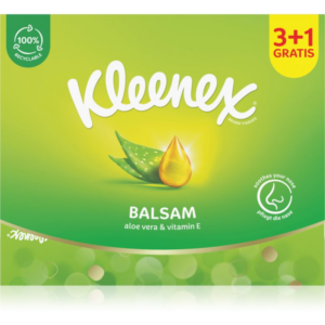 Kleenex Balsam Box papírzsebkendő 4x64 db-Ár