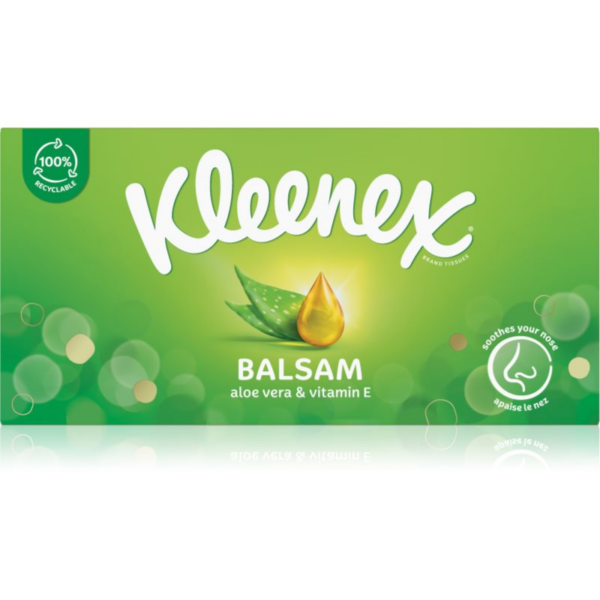 Kleenex Balsam Box papírzsebkendő 64 db-Ár