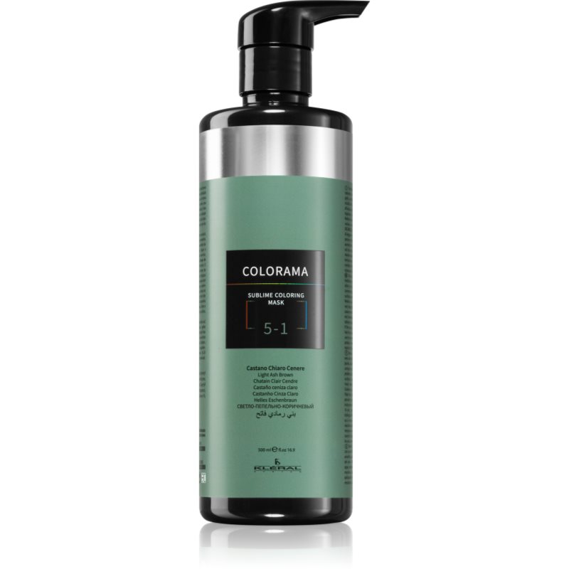 Kléral system Colorama színező pakolás minden hajtípusra Light Ash Brown 5.1 500 ml-Ár