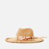 Klobouk Rip Curl OCEANS PANAMA HAT Tobacco