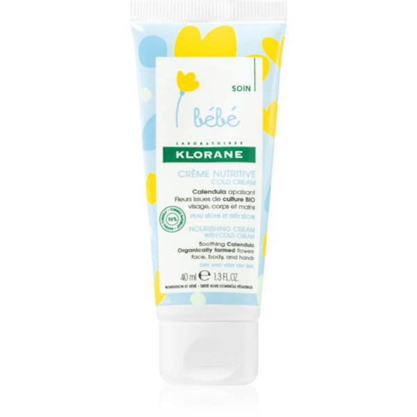 Klorane Bébé Nutrition tápláló krém gyermekeknek 40 ml-Eredeti