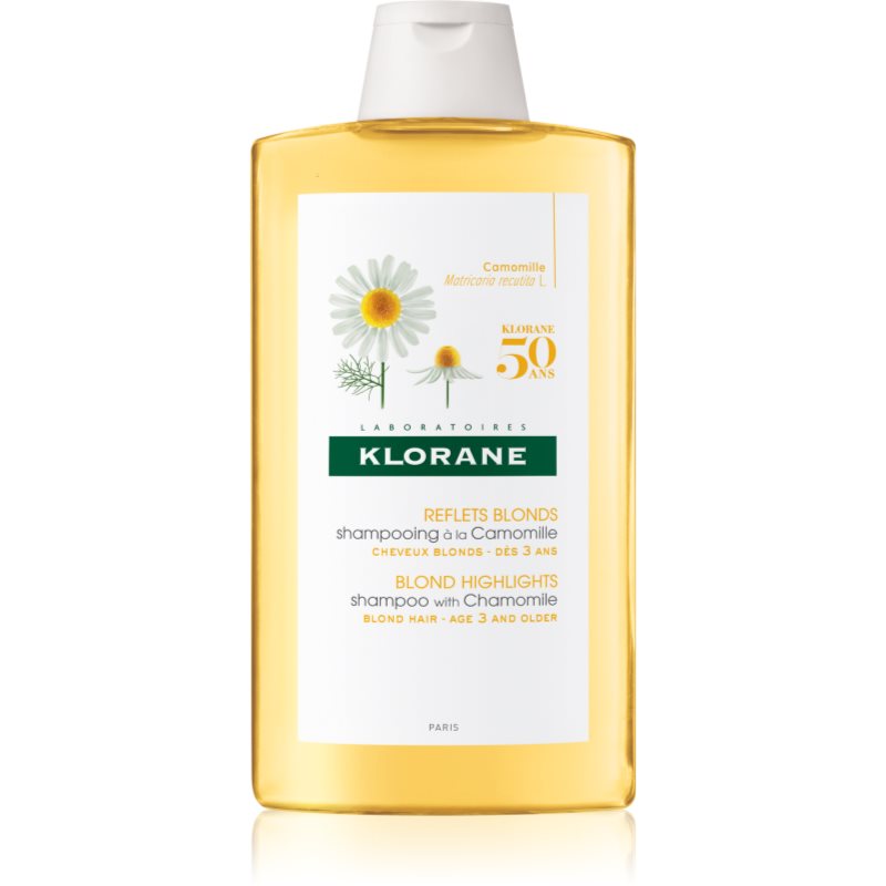 Klorane Chamomile sampon szőke hajra 400 ml-Eredeti