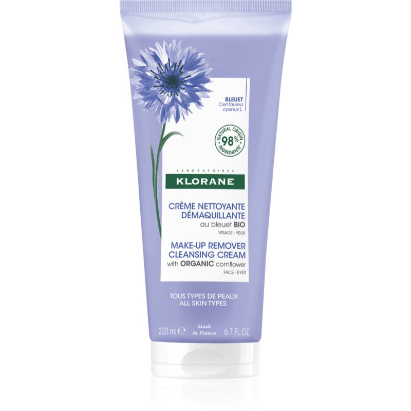 Klorane Cornflower Make-up remover tisztító és sminkeltávolító tej 200 ml-Ár
