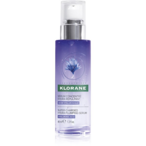 Klorane Cornflower Super-Charged Hydra-Plumping Serum aktív szérum a bőr élénkítésére és kisimítására 40 ml-ár