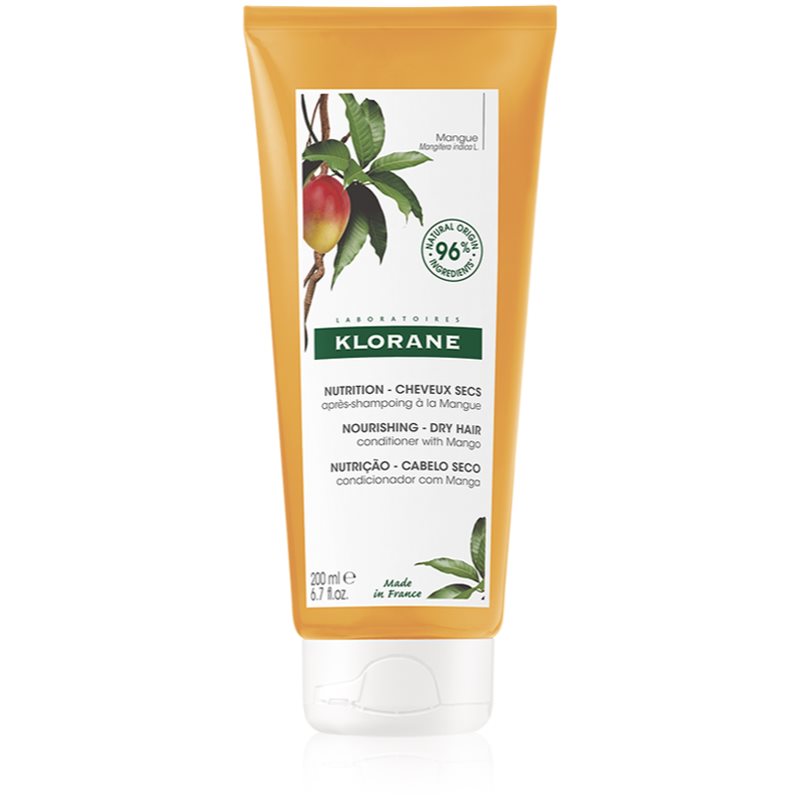 Klorane Mango Nourishing Conditioner Dry Hair tápláló balzsam száraz hajra 200 ml-Ár