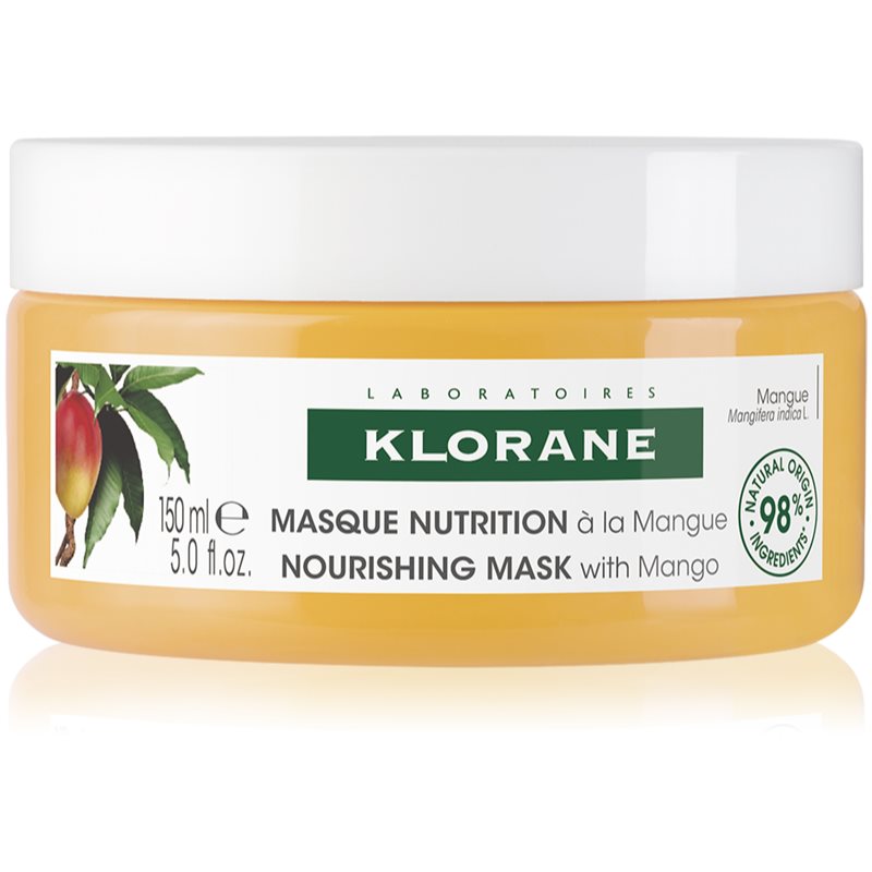 Klorane Mango intenzíven tápláló maszk hajra 150 ml-Ár
