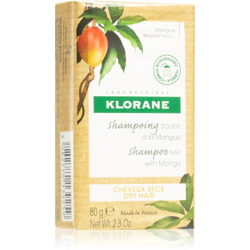 Klorane Mango szilárd sampon táplált és fényes hatásért 80 g-Ár