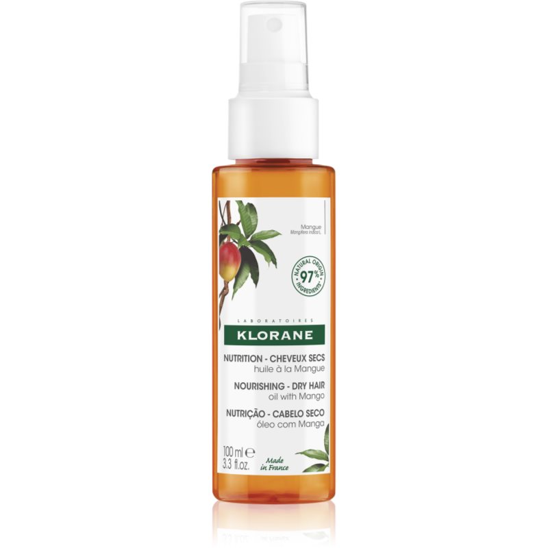 Klorane Mango tápláló olaj hajra 100 ml-Ár