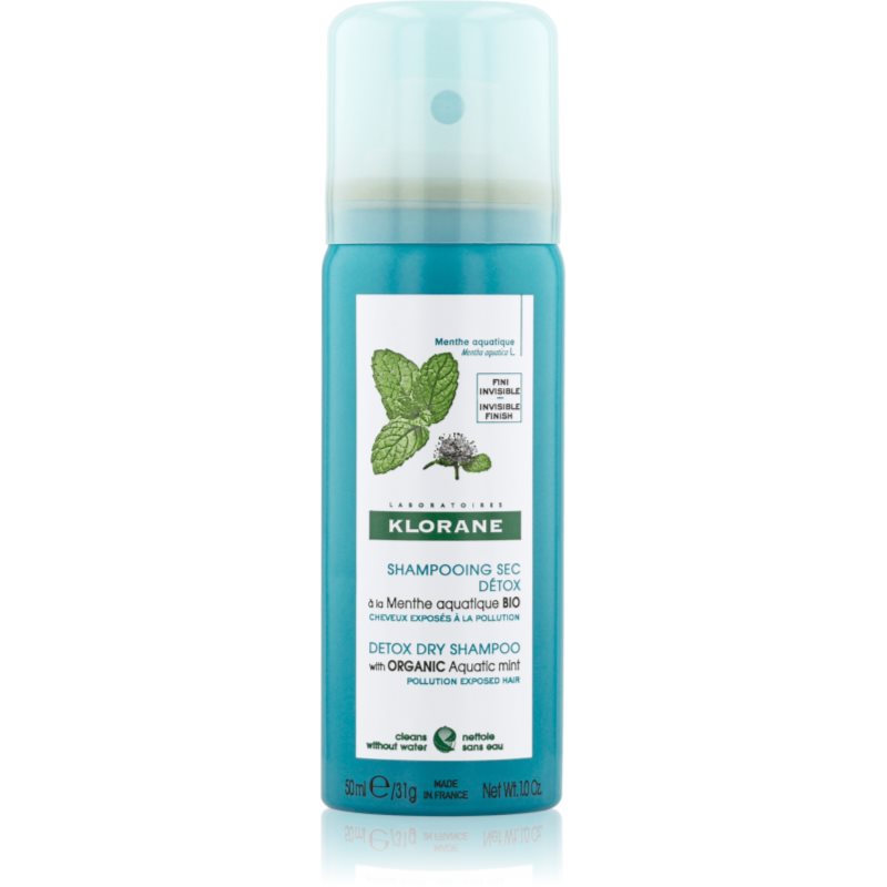 Klorane Máta Vodní száraz sampon 50 ml