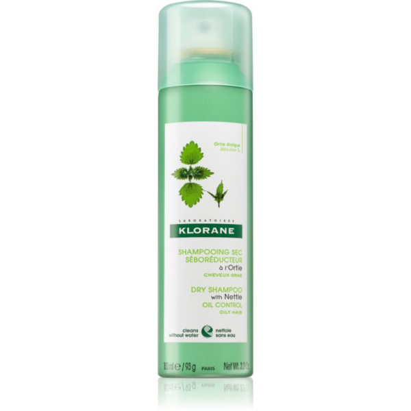 Klorane Nettle száraz sampon zsíros hajra 150 ml-Eredeti