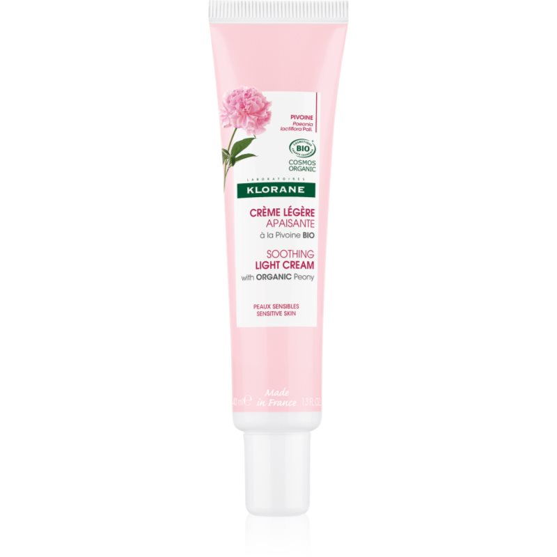 Klorane Peony Soothing Light Cream Könnyű