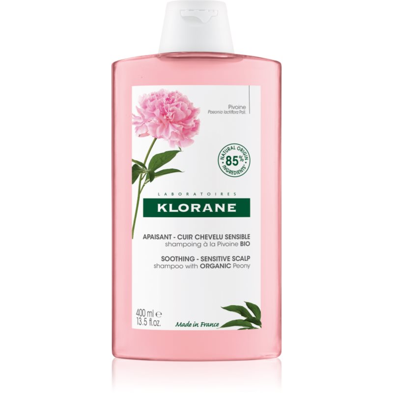 Klorane Peony Soothing Sensitive Hair Scalp Shampoo sampon érzékeny fejbőrre 400 ml-Ár