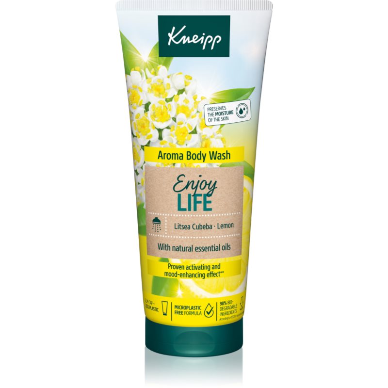 Kneipp Enjoy Life May Chang energetizáló tusfürdő gél 200 ml-Ár