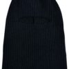 Knitted navy balaclava