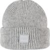 Knitted woolen hat - gray