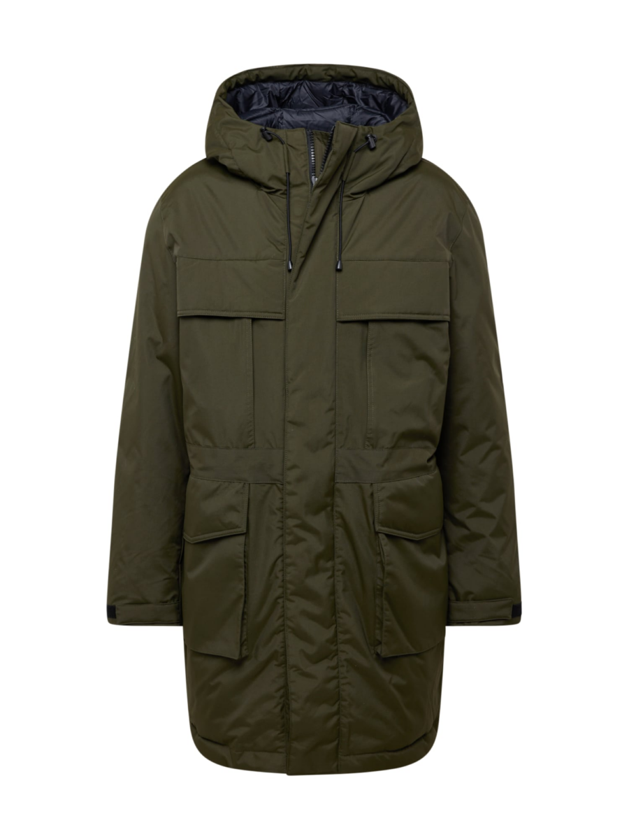 KnowledgeCotton Apparel Átmeneti parka 'APEX'  olíva-Ár
