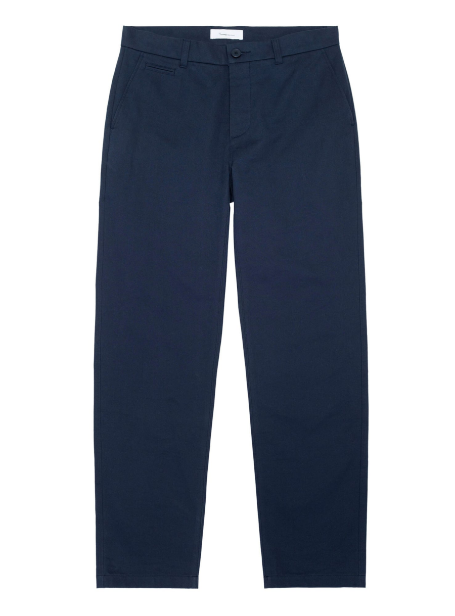 KnowledgeCotton Apparel Chino nadrág 'Chuk'  sötétkék-Ár
