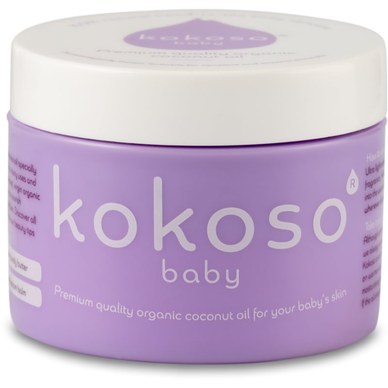 Kokoso Baby Kids bio kókuszolaj érzékeny bőrre gyermekeknek születéstől kezdődően 70 g-Ár