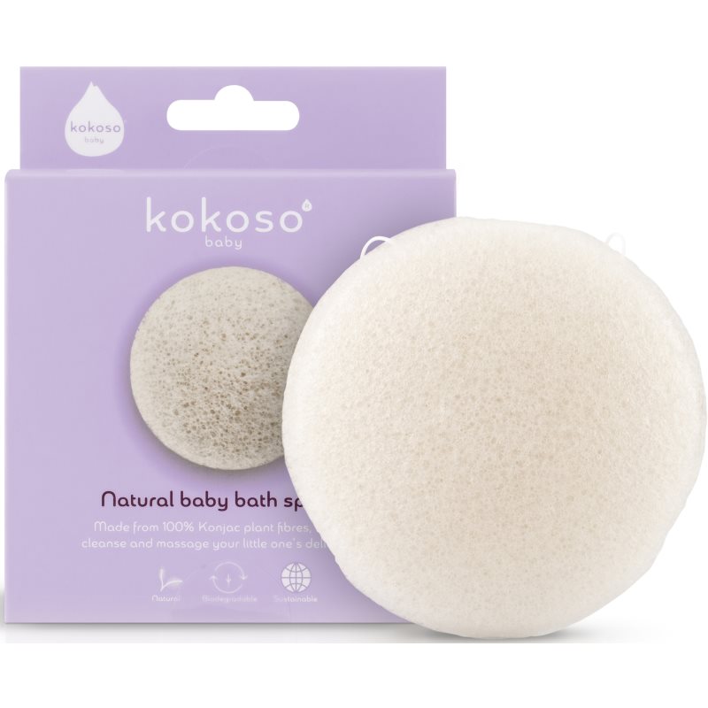 Kokoso Baby Kids puha arctisztító szivacs gyermekeknek 1 db-Ár