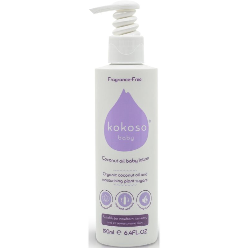Kokoso Baby Kids testápoló tej az érzékeny bőrre gyermekeknek 190 ml-Ár