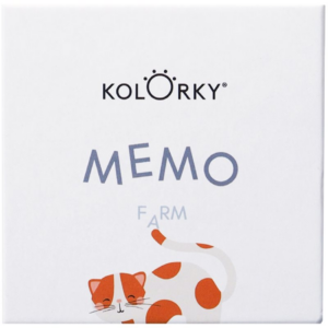 Kolorky Memo Game Farm Memóriajáték 20 db